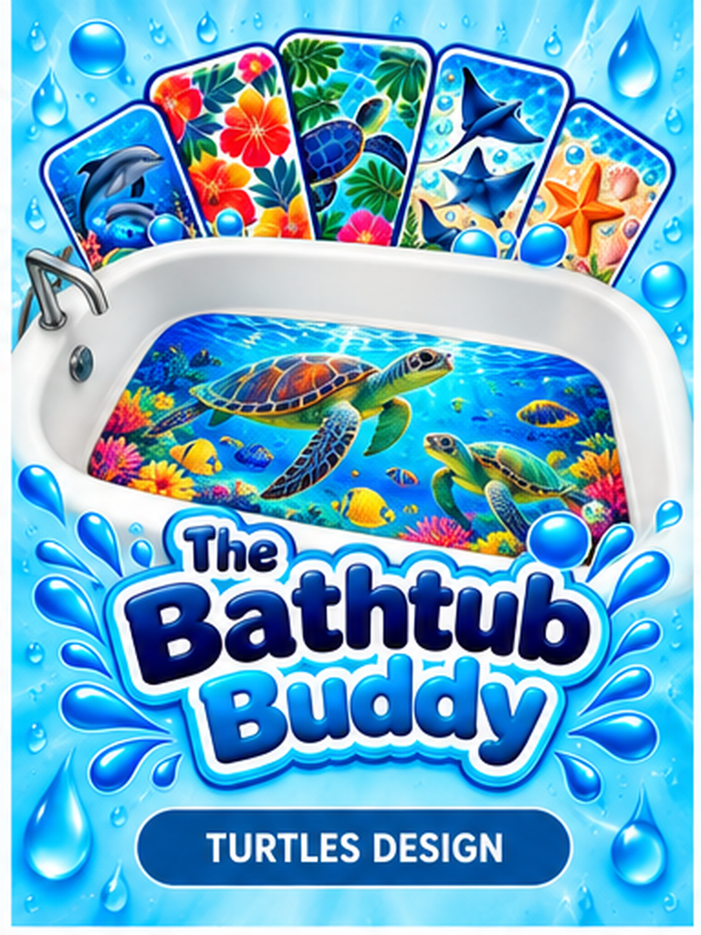 Bathtub Buddy – Tropical Turtles