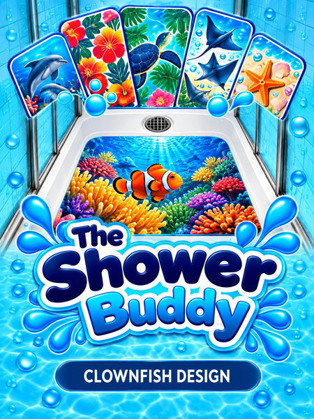 Shower Buddy-Clownfish