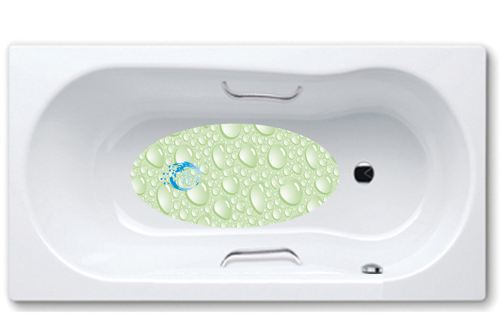 1056 Light Green Water Drops