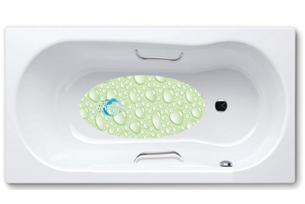 1056 Light Green Water Drops