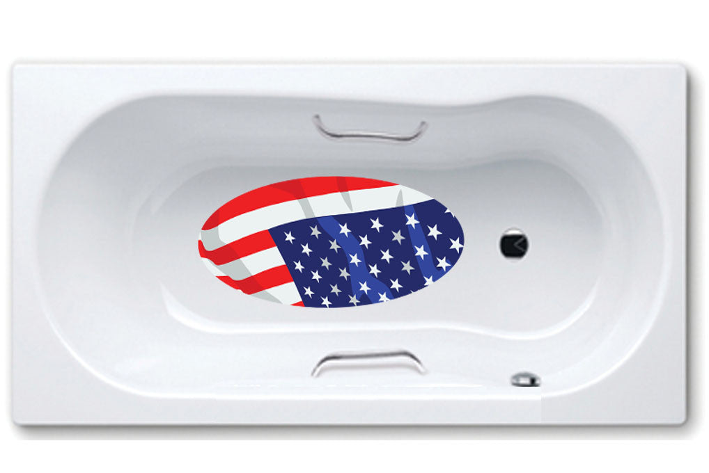  american flag,bathtub mat, anti slip,self adhesive,art,full color,shower