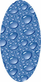 Rain Drops Blue
